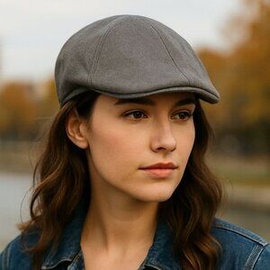 ZARA GREY CAP 57CM UNISEX